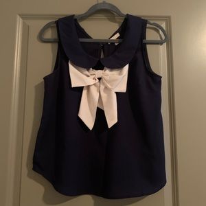 bow blouse